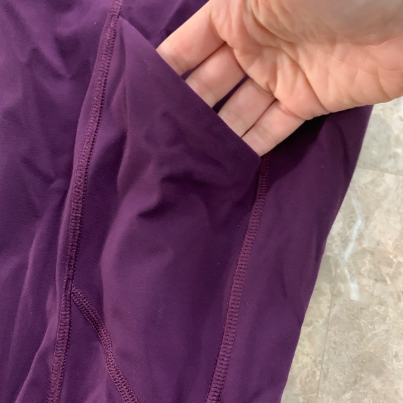 Lululemon All The Right Places(?) Pant Full Length 28" Leggings Deep Purple S 4 - Picture 11 of 16
